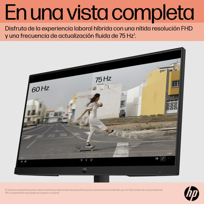 HP P24 G5 FHD Monitor monitor de computadora 60.5 cm (23.8") 1920 x 1080 Pixeles Full HD LCD Negro