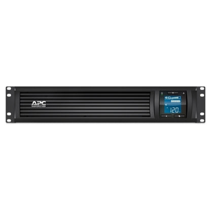 UPS APC 1000VA/600W Pantalla LCD RM 2U 120V 6 Salidas NEMA 5-15R Color Negro