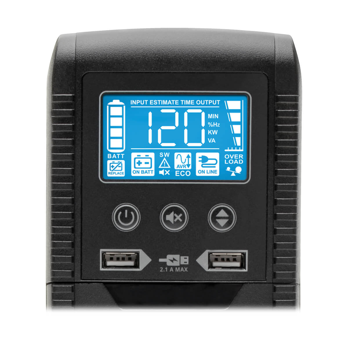 Tripp Lite ECO1000LCD sistema de alimentación ininterrumpida (UPS) Línea interactiva 1 kVA 8 salidas AC