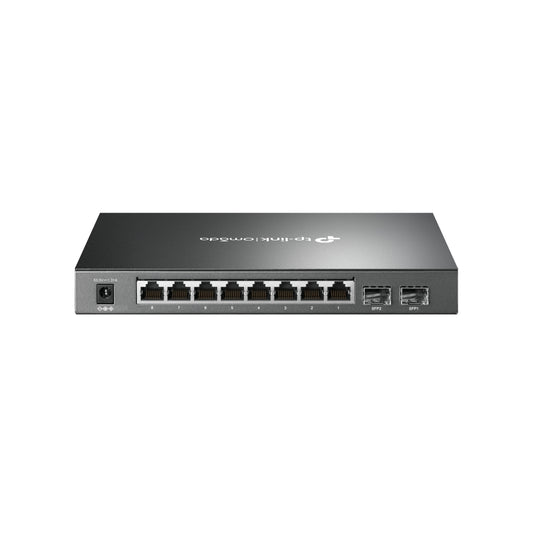Switch Omada by TP-Link 8-Port Gigabit Smart PoE Switch with 2 SFP Slots 8× Gigabit PoE Ports 2× Gigabit SFP Slots