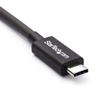 StarTech.com TBLT34MM50CM cable Thunderbolt 0.5 m 40 Gbit/s Negro