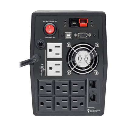 Tripp Lite OMNIVS1500XL sistema de alimentación ininterrumpida (UPS) Línea interactiva 1.5 kVA 8 salidas AC
