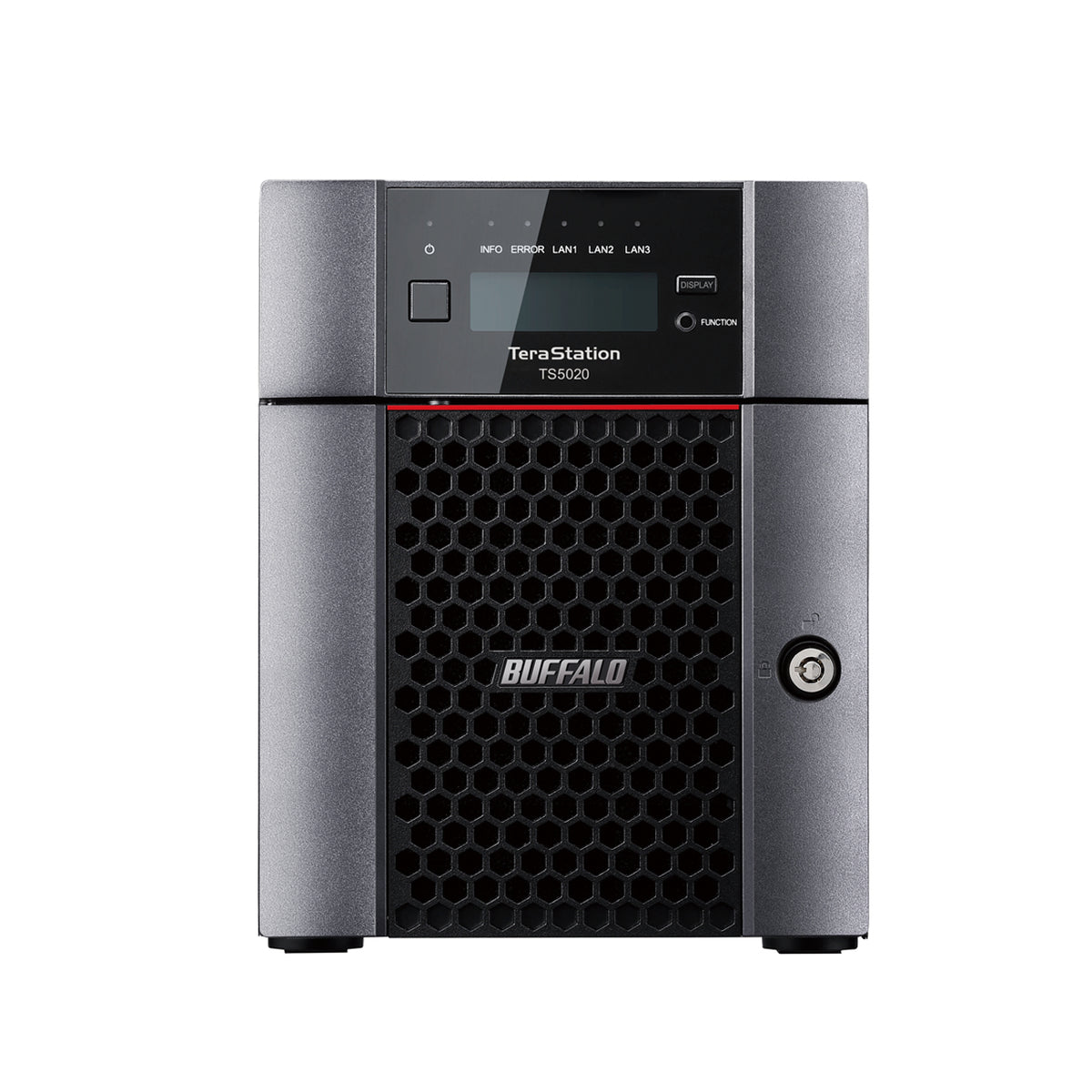 Buffalo TeraStation TS5420DN1604 servidor NAS o de almacenamiento Escritorio Annapurna Labs AL524 8 GB DDR4 16 TB Unidad de disco duro Negro
