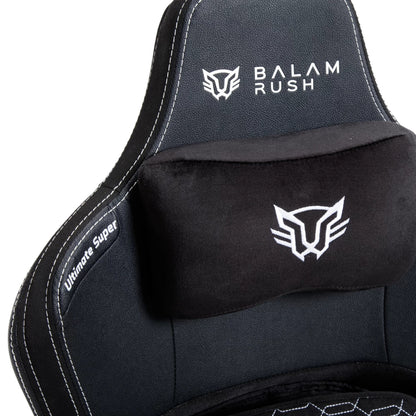 Silla Gamer Balam Rush Ultimate U5 PU+Alcantara Clase 4 Soporta 150kg 135° Reposabrazos 4D Cojines