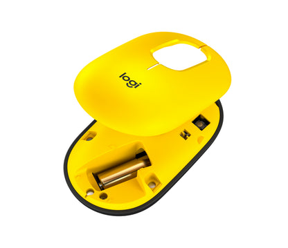 Mouse Logitech Pop Inalámbrico con Función Emojis Personalizable 1000dpi Color Blast
