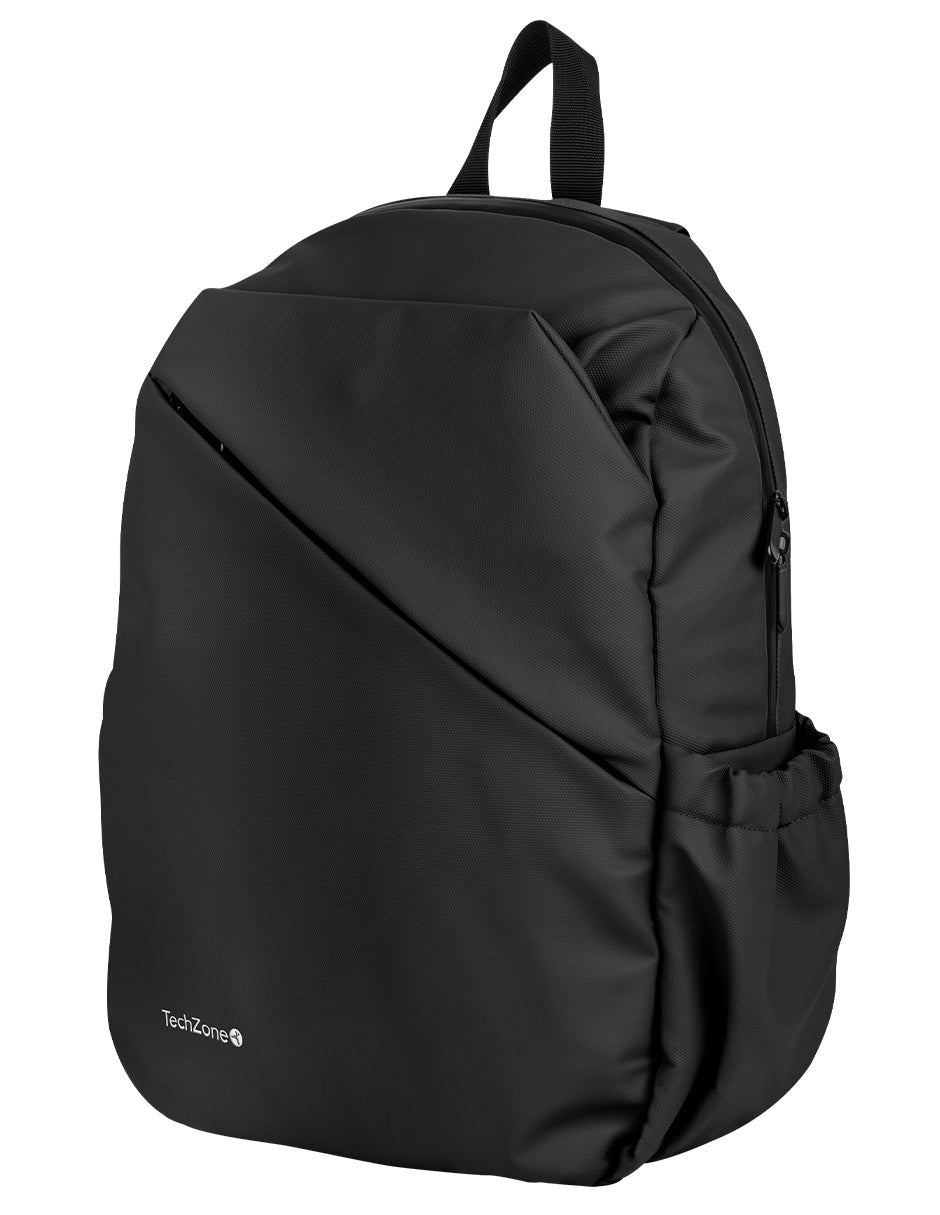 Mochila TechZone Style Negra para Laptops de 16 Múltiples Compartimientos Diseño Ideal para Uso Diario