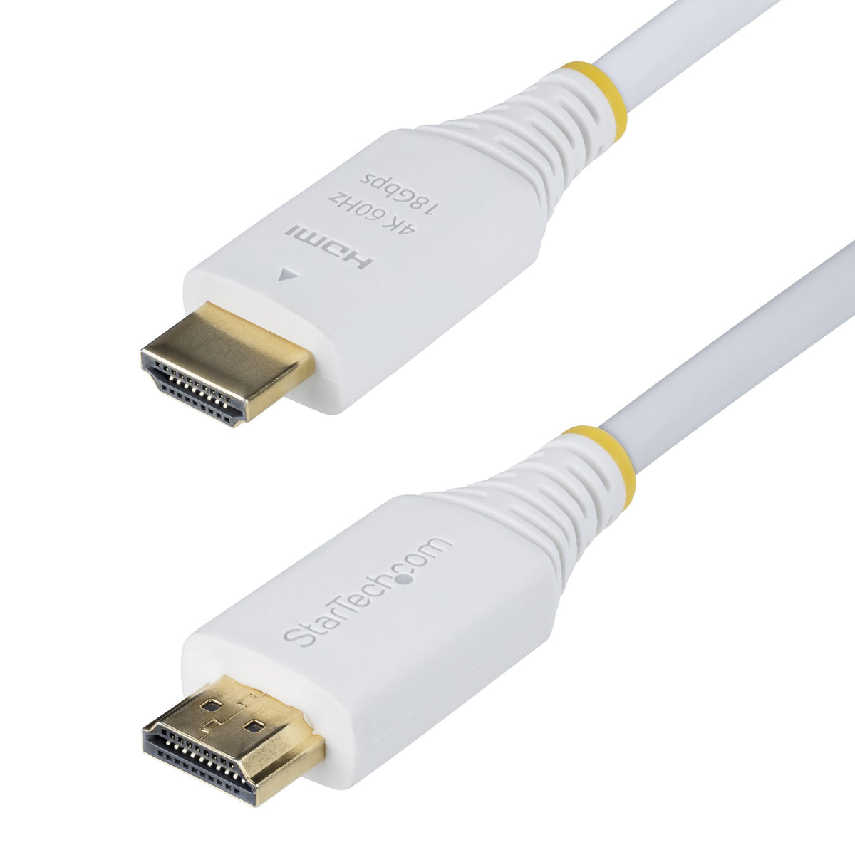 StarTech.com HDMI2-CABLE-4K60-6FW cable HDMI 1.8 m HDMI Tipo A (Estándar) Blanco