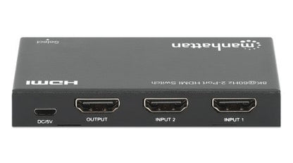 Manhattan 207942 conmutador de vídeo HDMI