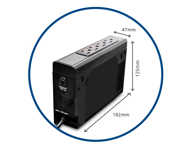 UPS CDP de 500VA/250W con Batería de Litio
