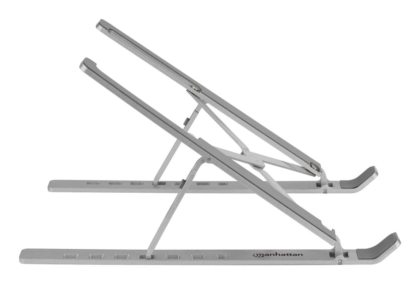 Soporte laptop Manhattan p/Escritorio de posiciones aluminio ECO