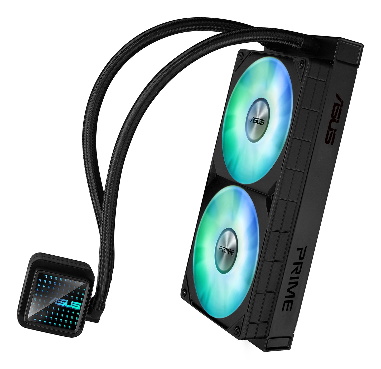 Enfriamiento Liquido Asus Prime LC 240 ARGB 2x120mm  600-2200RPM  Negro