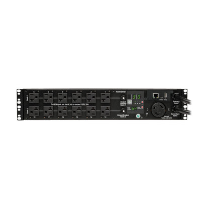 Tripp Lite PDUMH30ATNET unidad de distribución de energía (PDUs) 25 salidas AC Negro