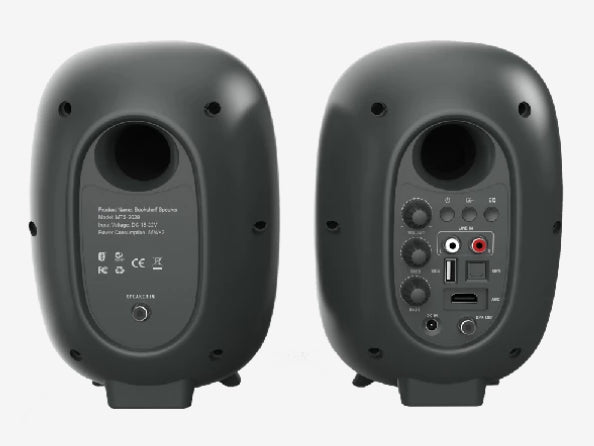 Acteck Bocinas Bluetooth Dynamic Exact BS685 De 2 vías Negro Alámbrico 80 W
