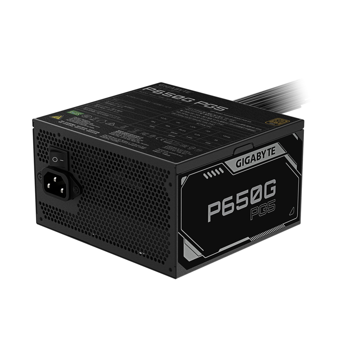 Fuente de Poder Gigabyte GP-P650G PG5 650W 80 PLUS Gold ATX