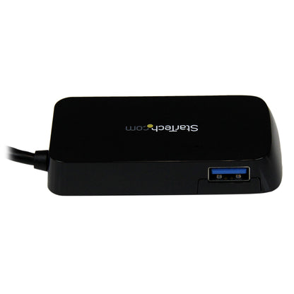 StarTech.com ST4300MINU3B nodo concentrador USB 3.2 Gen 1 (3.1 Gen 1) Type-A 5000 Mbit/s