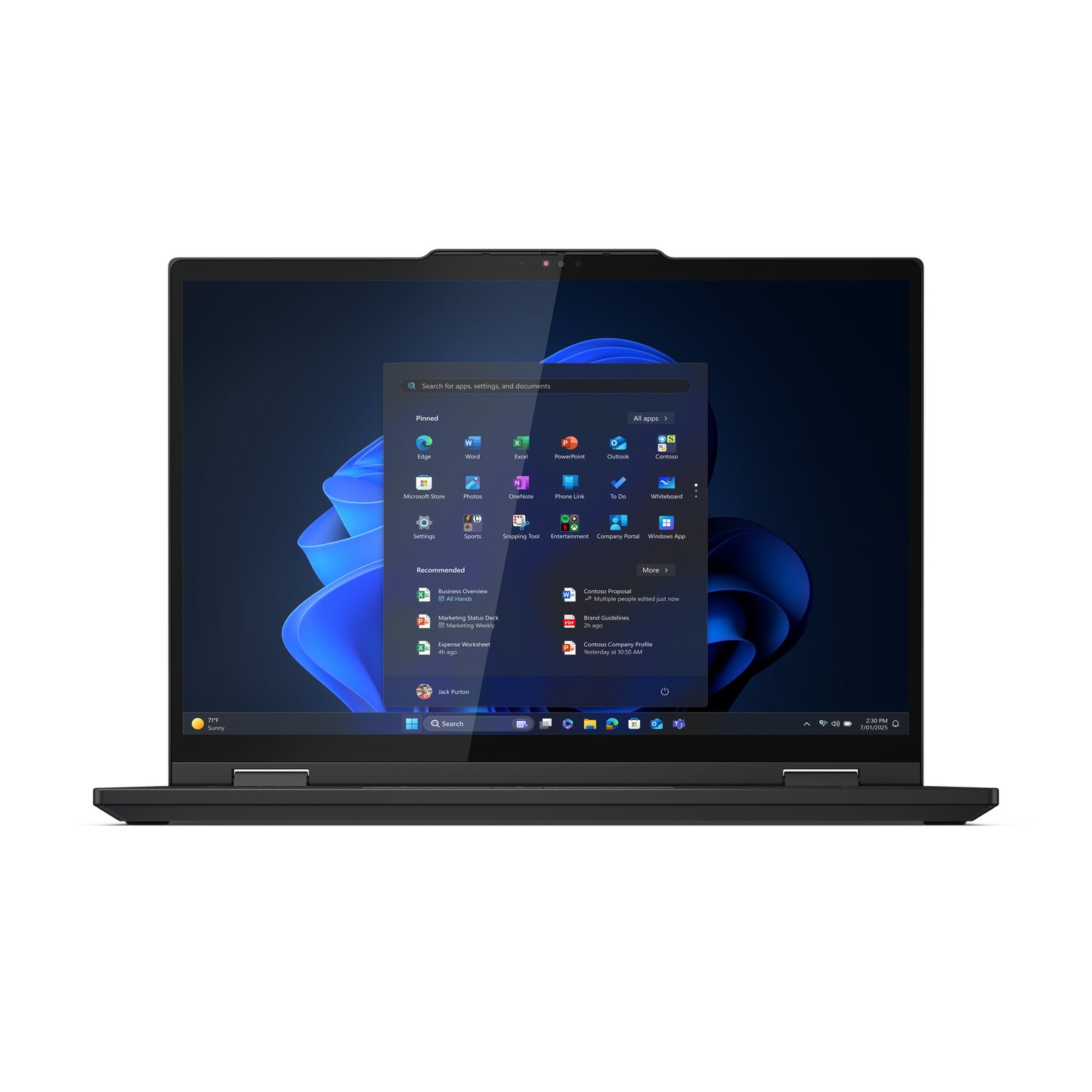 Laptop Lenovo ThinkPad T14s 2 in 1 G1 14" Intel Core Ultra 7 255U 16GB 512GB SSD W11 Pro 64 3YR Premier NBD