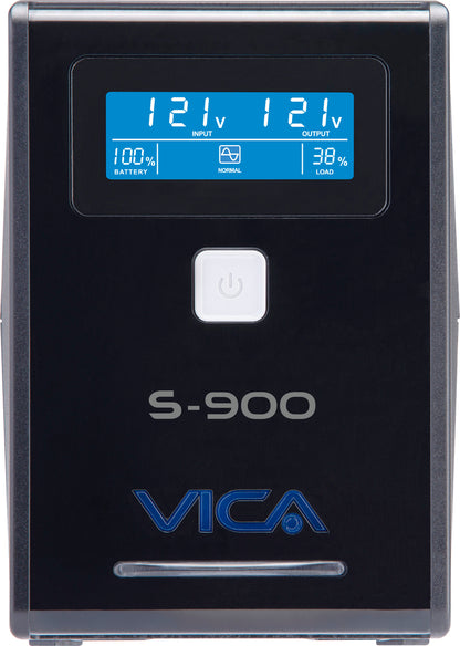 Vica S900 sistema de alimentación ininterrumpida (UPS) 0.9 kVA 550 W 6 salidas AC