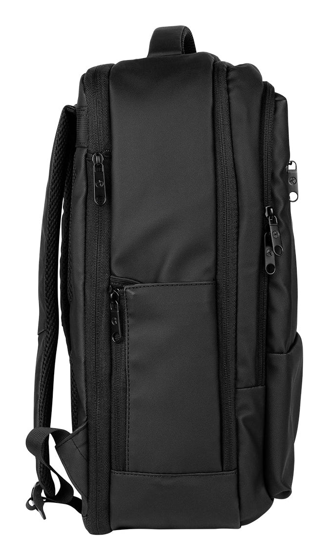 Backpack Techzone UrbanBiz DE 15.6" Diseñada para el Ritmo Dinamico del Dia a Dia Color Negro