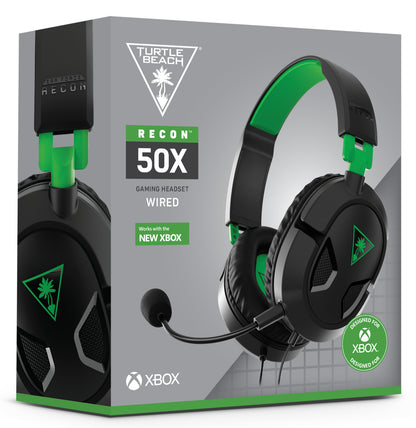 Auriculares Turtle Beach para juegos Recon 50X para Xbox One y Xbox Series XS