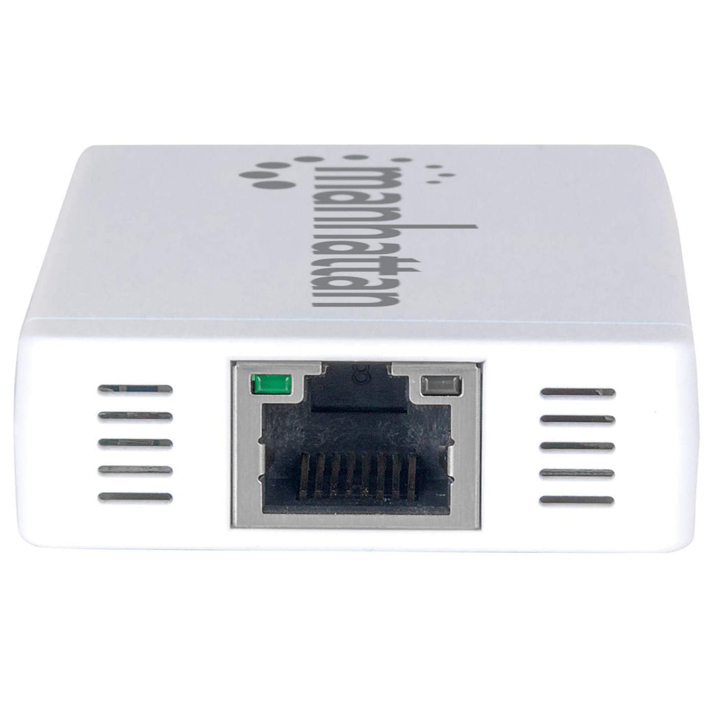 Hub Manhattan USB 3.0 con 3 Puertos/Adaptador Gigabit Ethernet