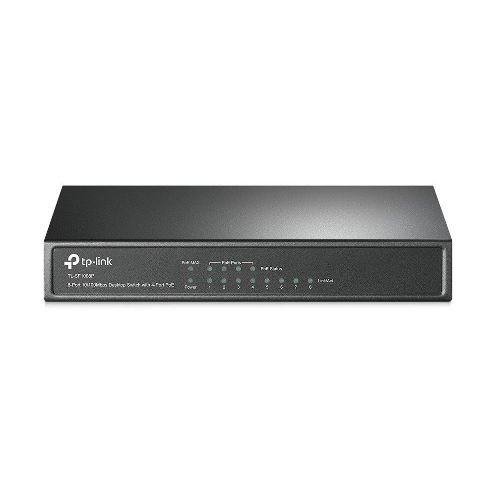 TP-Link TL-SF1008P dispositivo de redes No administrado Fast Ethernet (10/100) Energía sobre Ethernet (PoE) Oliva