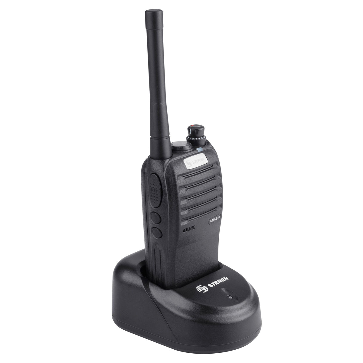 Radio Intercomunicador Steren Profesional Portátil Hasta 7km de Alcance 7W Color Negro