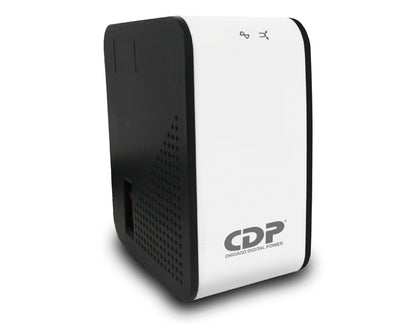 Regulador de voltaje CDP R2C-AVR1008 1000VA/500W indicadores LED de funcionamiento 8 contactos NEMA 5-15R