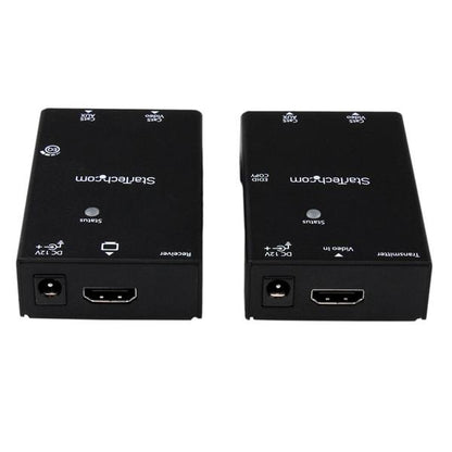 StarTech.com ST121SHD50 extensor de audio/video Transmisor y receptor AV Negro