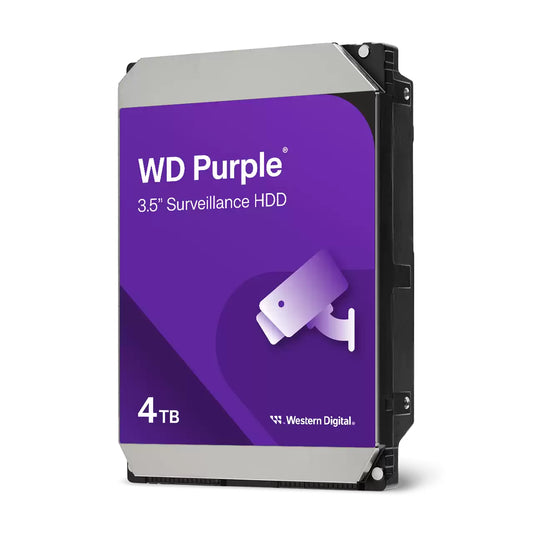 Disco duro Western Digital 4TB para Videovigilancia WD PurpleSATA 6Gb/s 3.5"