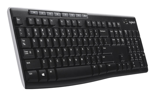 Teclado Logitech K270 Inalambrico USB 2.0 Negro