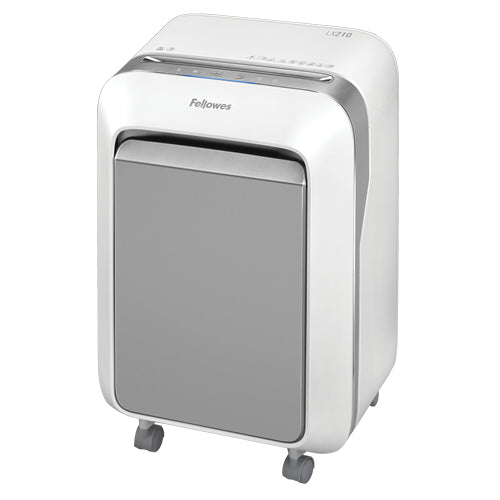 Trituradora Fellowes Powershred LX210 Microcorte 16 Hojas 6 Galones Color Blanco
