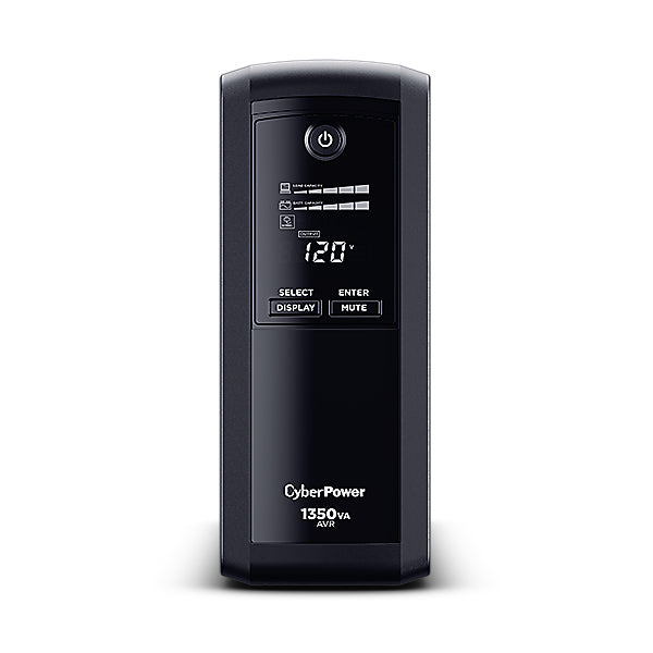 UPS Cyberpower 850VA 510W LCD Regulador de Voltaje 9 Cont