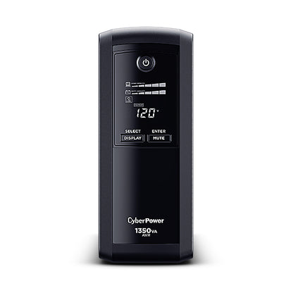 UPS Cyberpower 850VA 510W LCD Regulador de Voltaje 9 Cont