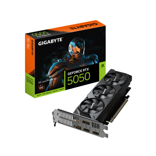Tarjeta de Video Gigabyte NVIDIA GeForce RTX 5050 OC Low Profile 8GB GDDR6 PCI Express 5.0
