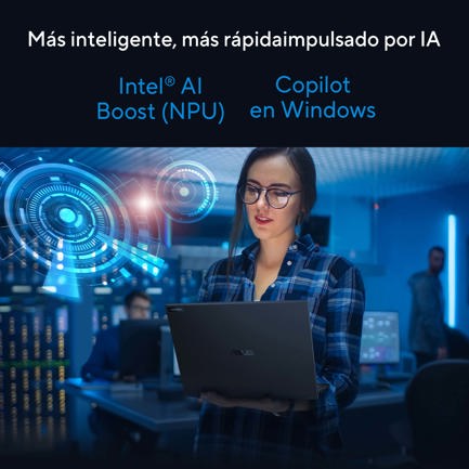 Laptop Asus ExpertBook B3404CVA-I516G512-P1  14" Intel Core i5-1335U Disco duro 512GB SSD Ram 16GB Windows 11 Pro Negro