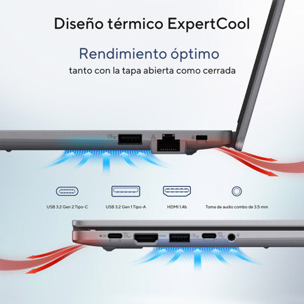 Laptop Asus ExpertBook Essential P1503CVA Intel Core 7 240H DDR5 16GB 512GB windows 11 pro