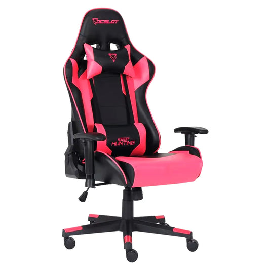 Ocelot Gaming Silla Gamer Ogs-03 Hasta 150kg Negro/rosa Negro Piel Sintética