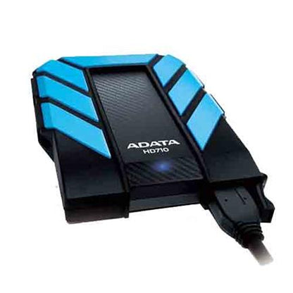 Disco Duro Externo Adata 2TB HD710 Pro 2.5" USB 3.0 Negro/Azul a Prueba de Agua y Golpes
