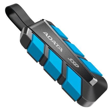 Unidad de Estado Sólido Portátil ADATA SC740 DE 500GB USB 3.2 Color Azul