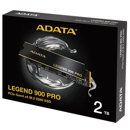 Unidad de Estado Solido SSD Adata 2 TB Legend 900 Pro NVMe M.2 6500 MB/s Escritura 7400 MB/s Lectura PCI Expres