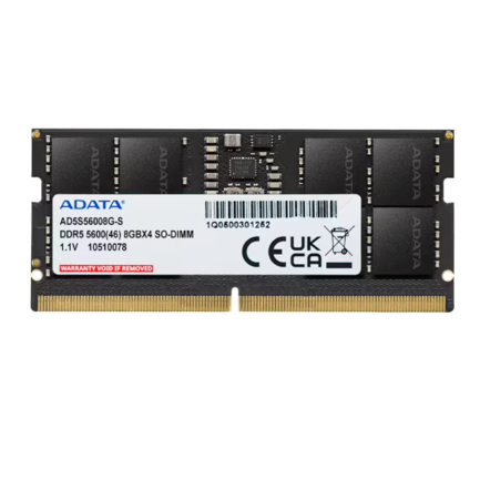 Memoria Ram Adata 8GB DDR5 5600MHz SO-DIMM