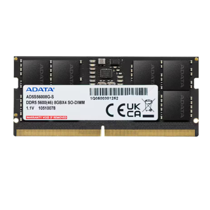 Memoria Ram Adata 8GB DDR5 5600MHz SO-DIMM