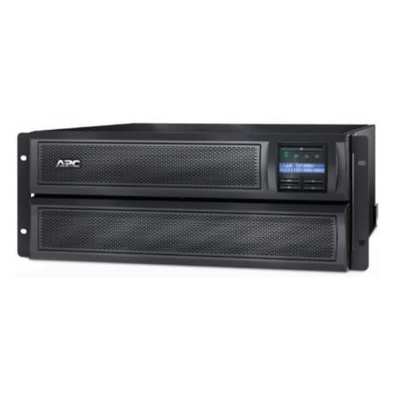 UPS APC X 3000VA/2700W 4U Torre/Rack Convertible Pantalla LCD 100-127V 10 Salidas Color Negro