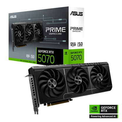 Tarjeta de Video ASUS NVIDIA GeForce RTX 5070 OC 12GB 192-bit GDDR7 PCI Express 5.0