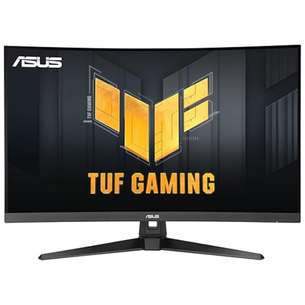 Monitor Gamer Curvo ASUS LCD 31.5 2560x1440 FreeSync 180Hz HDMI/DP Bocinas Integradas Negro