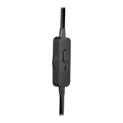Auricular Monoaural Acteck Alambrico con Micrófono Active Pro HC545 Negro