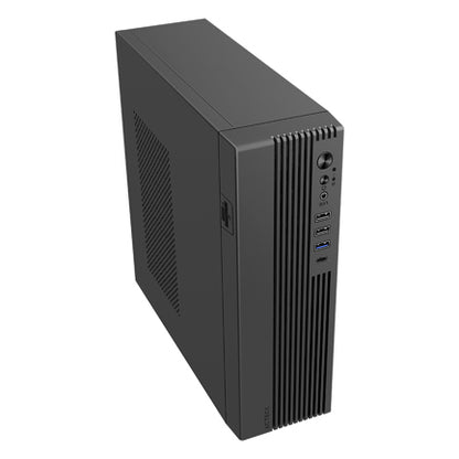 Gabinete Mini Torre Slim Onex Acteck GS450 Max MB Micro ATX / Fuente Flex 400 W Elite Negro