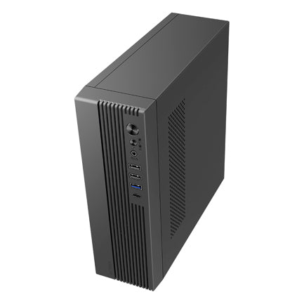 Gabinete Mini Torre Slim Onex Acteck GS450 Max MB Micro ATX / Fuente Flex 400 W Elite Negro