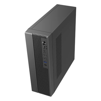 Gabinete Mini Torre Slim Onex Acteck GS450 Max MB Micro ATX / Fuente Flex 400 W Elite Negro