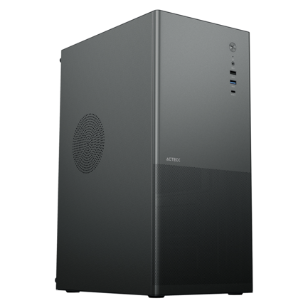 Gabinete Acteck Media Torre Rex Max GM757 Negro